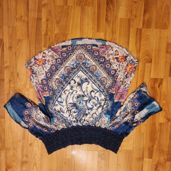 Hale Bob Boho Off Shoulder Size Small - Picture 2 of 6